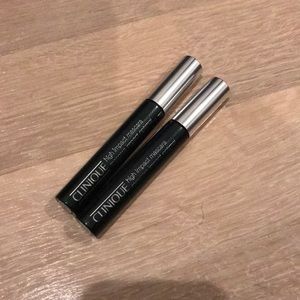 New Clinique black mascaras, never used, set of 2